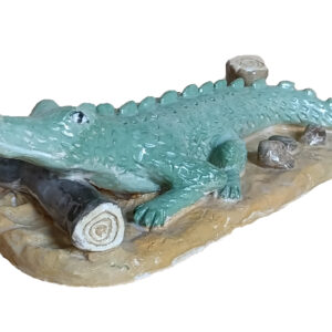 крокодил Коллективная работа. "Крокодил", керамика/ Collective work "Crocodile", ceramics/ 7000₽